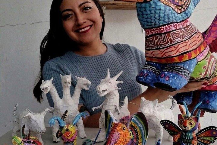 Paint Your Own Alebrije Class in Mexico City with a Local Artisan