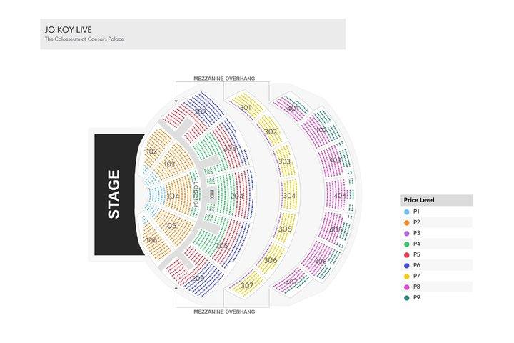 Jo Koy au Colosseum du Caesars Palace de Las Vegas