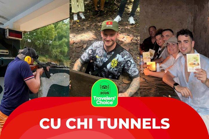 Visita em grupo pequeno aos túneis de Cu Chi: Rede Subterrânea da Guerra do Vietname