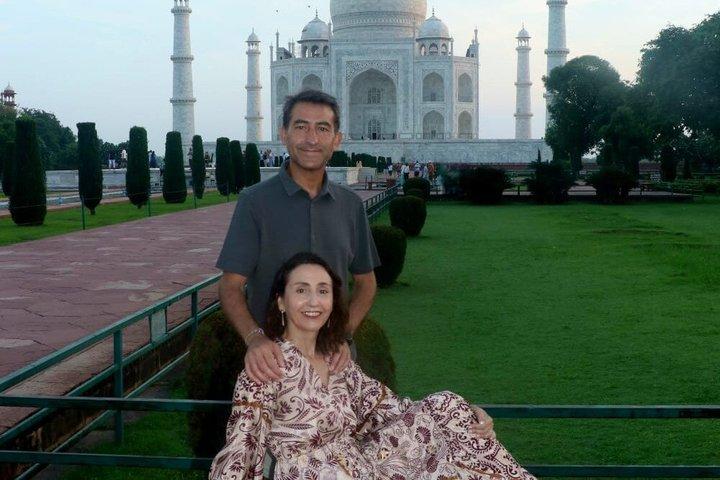 Von Delhi Private Taj Mahal Agra Fort Tour und Drop Jaipur