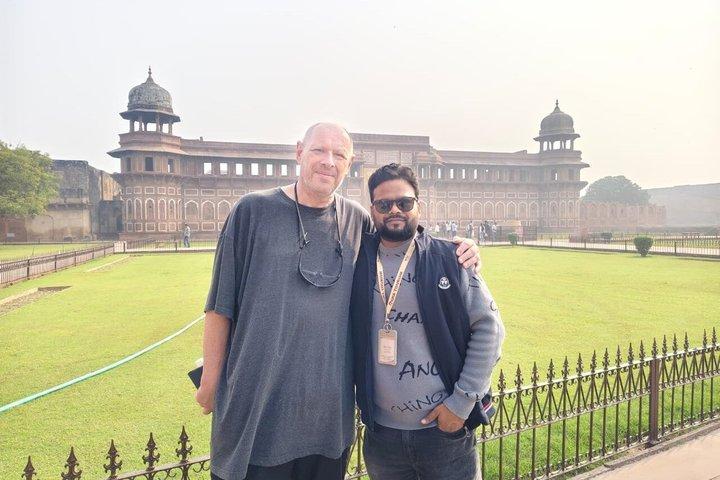 Von Delhi Private Taj Mahal Agra Fort Tour und Drop Jaipur
