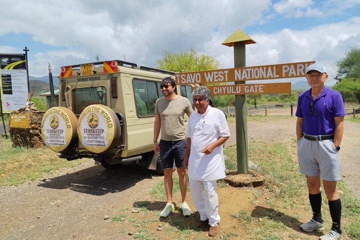 Nairobi National Park Safari van een halve dag in een 4x4 voertuig
