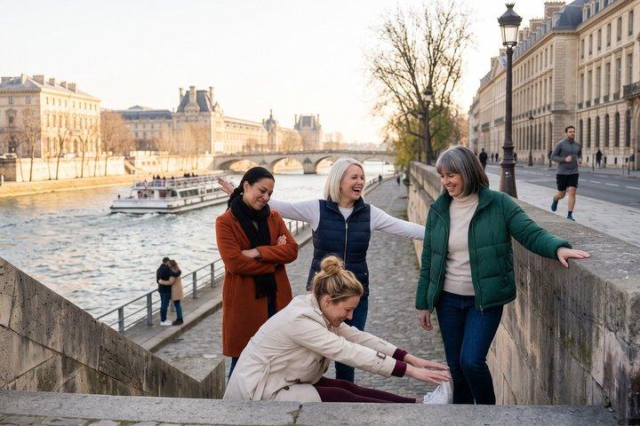 英国の離婚者のためのプライベートパリピラティス＆ウォーキングツアー