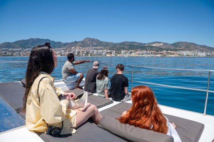 Benalmádena Catamarán: Delfines, Tapas y Baños en el mar 2h 30min