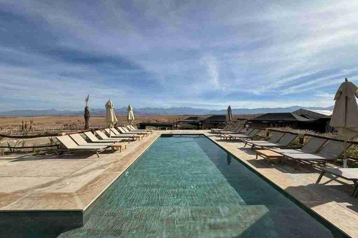 Day in the Agafay Desert with Lunch and Swimming Pool Access
