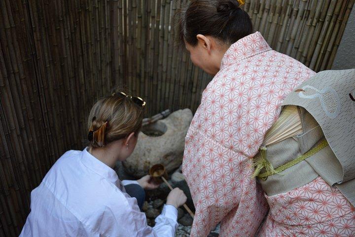 Privat matcha te ceremoni i Asakusa