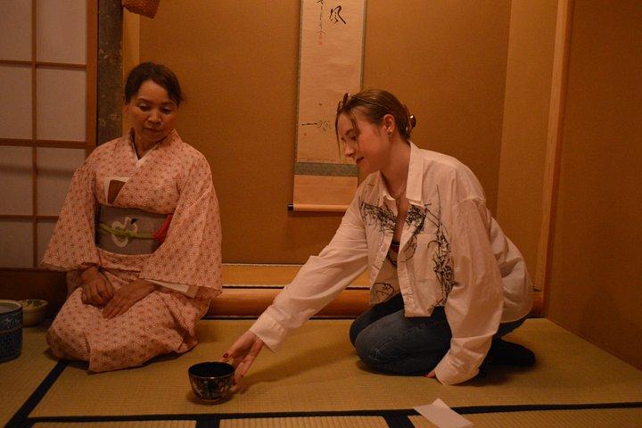 Privat matcha te ceremoni i Asakusa