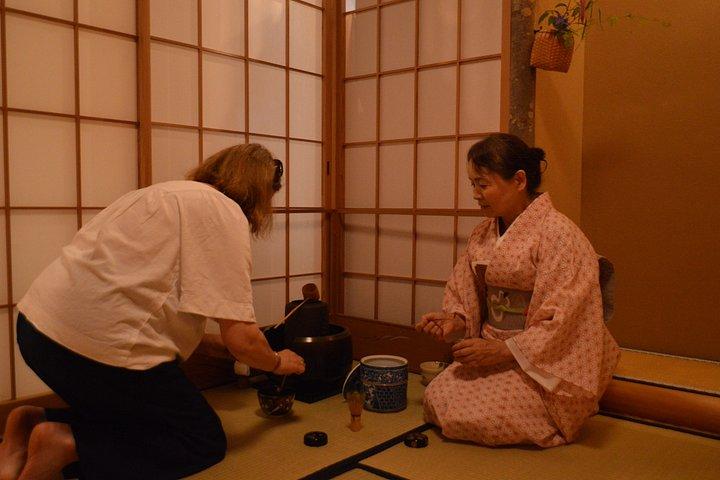 Privat matcha te ceremoni i Asakusa