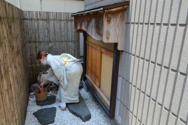 Privat matcha te ceremoni i Asakusa