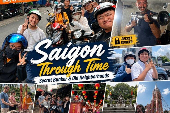 Sightseeing Saigon durch die Zeit Geheimbunker & alte Nachbarschaften