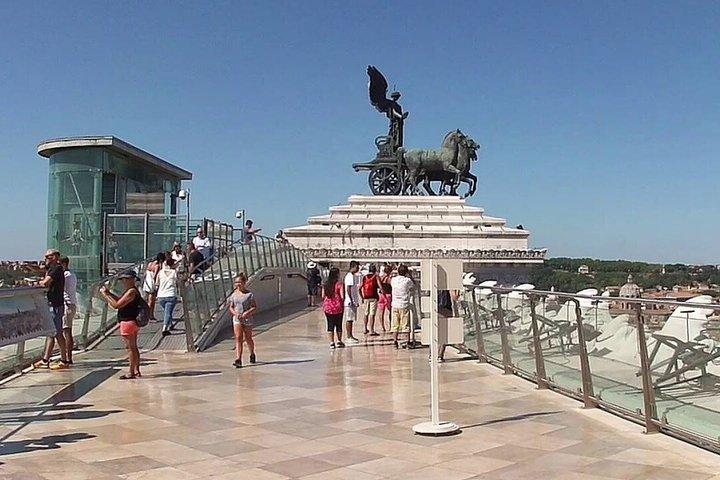 Roma: Accesso alla Terrazza Panoramica dell’Altare della Patria
