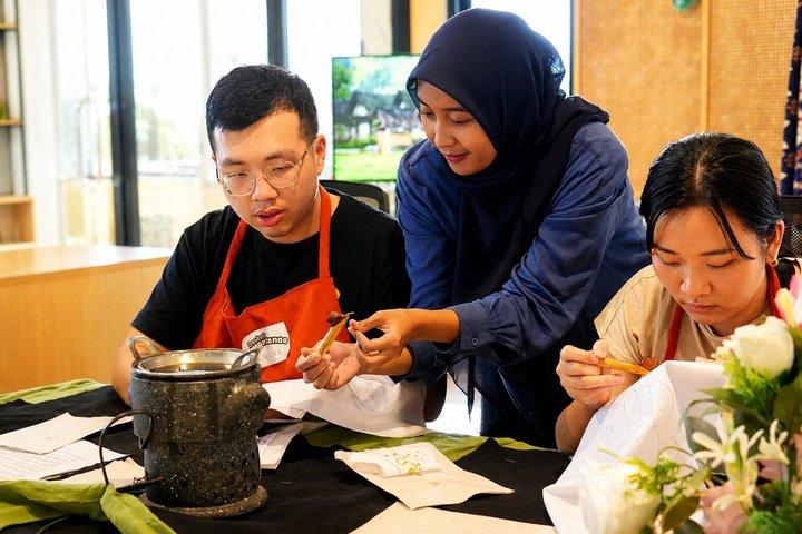 Jakarta Batik Workshop avec designer local