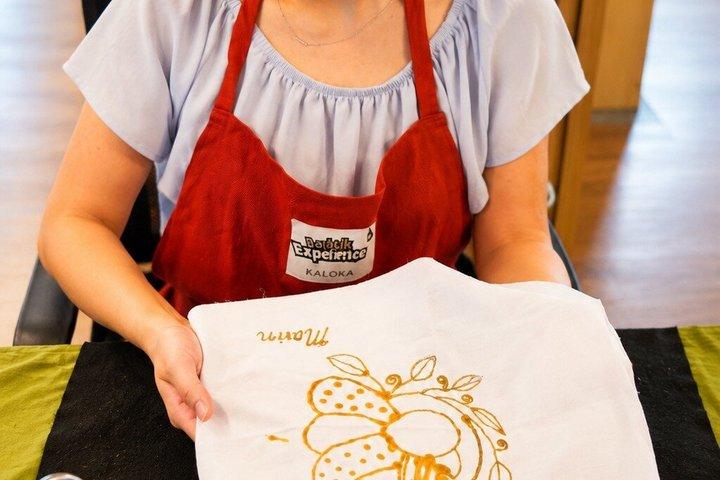 Jakarta Batik Workshop avec designer local