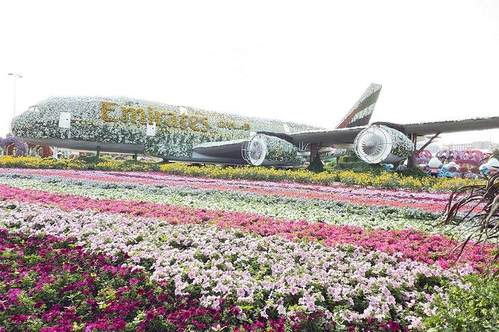 Dubai Miracle Garden and Global Village Tickets with Transfers