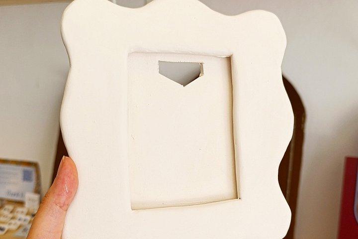ポルトで自分だけのセラミックタイルをイメージしたフォトフレームをデザイン