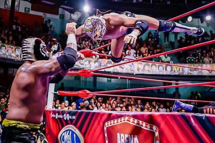 Lucha Libre Experience Transfer and Authentic Souvenir Included