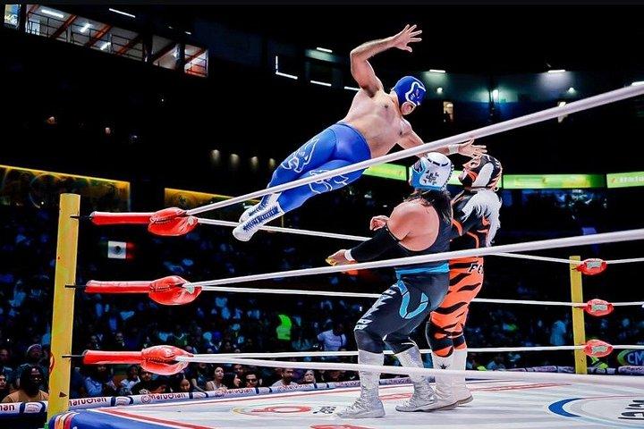 Lucha Libre Experience Transfer and Authentic Souvenir Included