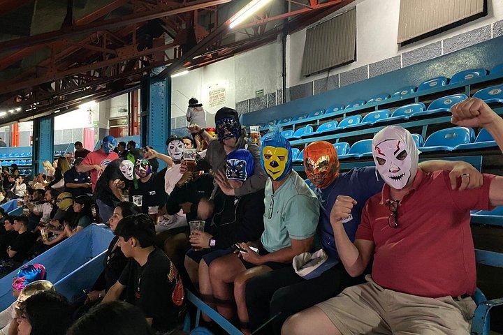Lucha Libre Experience Transfer and Authentic Souvenir Included