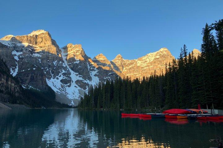 Experiencia de traslado al Lago Moraine y Lago Louise