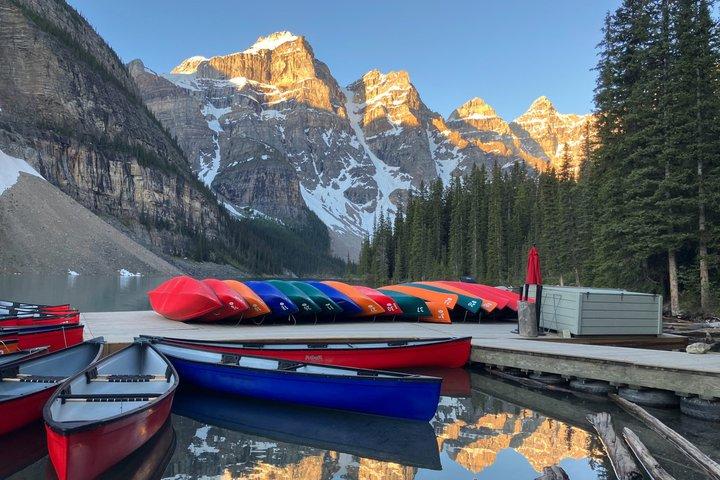 Experiencia de traslado al Lago Moraine y Lago Louise