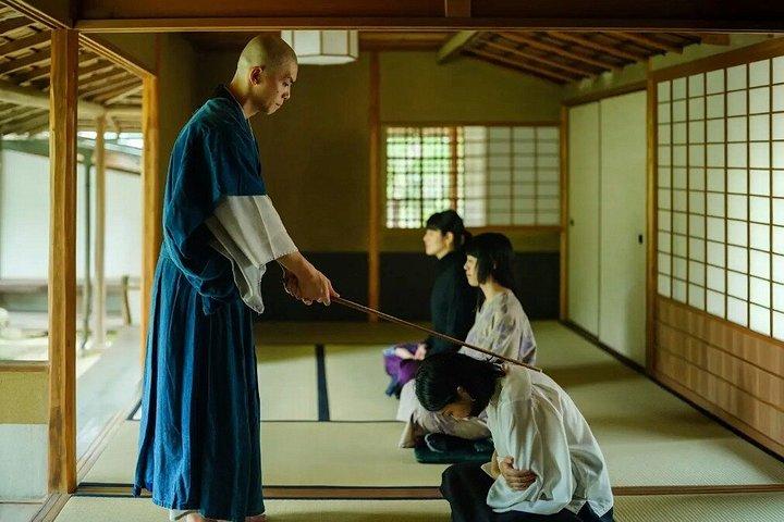 <貸切プライベート>国宝・大徳寺大仙院で座禅体験 枯山水庭園巡りと三福茶で至福のひととき