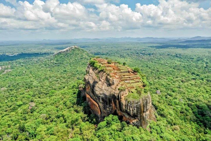 Sigiriya Rock Fortress & Dambulla Cave Temple Day Tour from Kandy