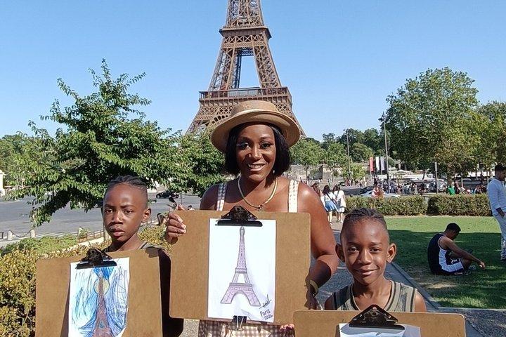 Atelier de Dessin de Tour Eiffel à la Tour Eiffel