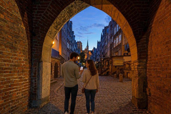Gdansk skattjakt och höjdpunkter Självguidad vandringstur