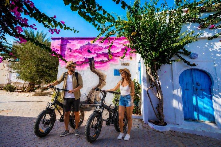 Djerbahood: Elektrische fietstocht naar het straatkunstenaarsdorp