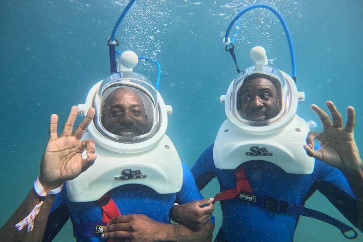 テネリフェのシートレック水中散歩-水泳不要