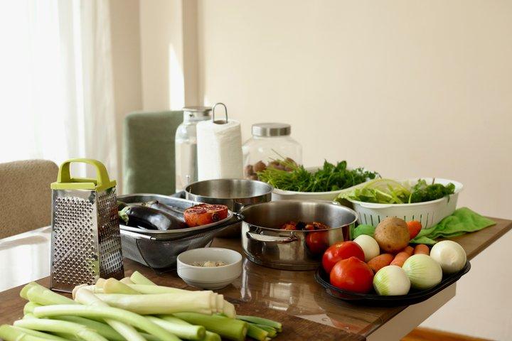 Istanbul Vegane/vegetarische Hausmannskost mit einer einheimischen Mutter