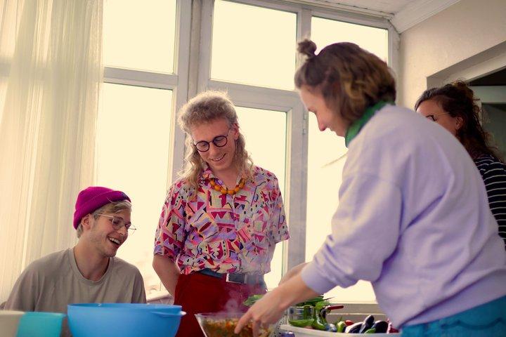 Istanbul Vegane/vegetarische Hausmannskost mit einer einheimischen Mutter