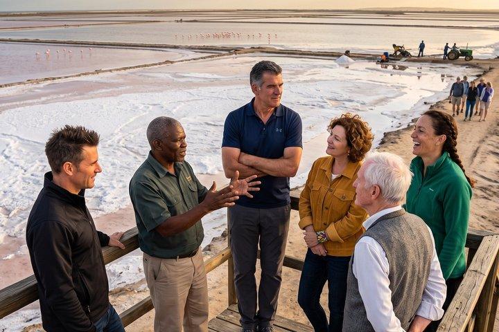 Tour privado a pie personalizable en Walvis Bay