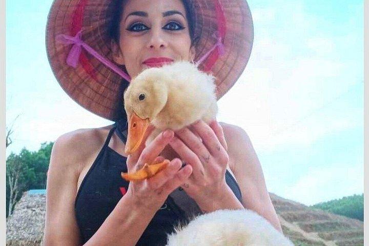 ホイアンコーヒーメーカー教室とダックリーダーカントリーサイドツアー
