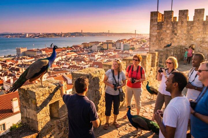 Visite de Lisbonne : Château coupe-file + Vieille Ville ( & expérience Fado)