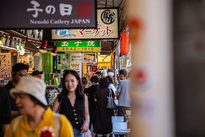 東京：築地場外市場インサイダーツアー＆寿司作り教室