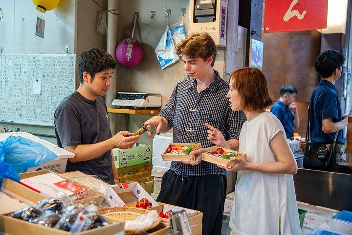 東京：築地場外市場インサイダーツアー＆寿司作り教室