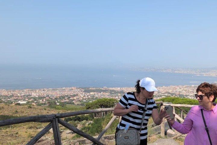 Rondleiding van Napels naar Pompeii en de Vesuvius: voorrangstour inclusief tickets