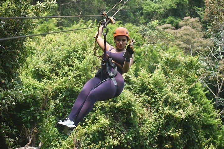 Roatan Zipline & Snorkel Tour Combo Experience
