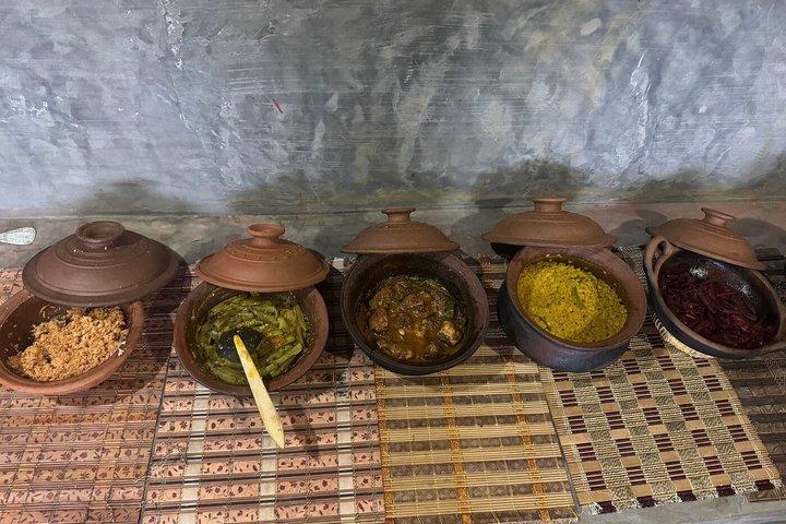 Clase de cocina orgánica con visita al jardín por Sinhagiri