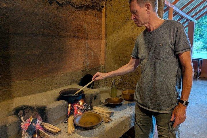 Clase de cocina orgánica con visita al jardín por Sinhagiri
