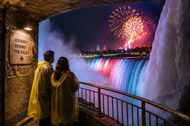 Niagara Falls Journey Behind the Falls Fireworks Experience