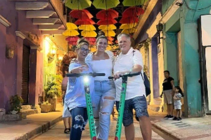 City tour by Segway scooter through the Walled City and Getsemaní