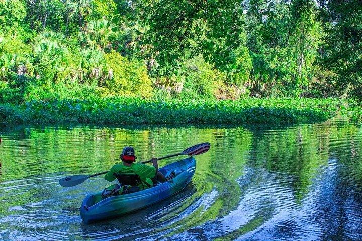 ウェキワスプリングス州立公園シングルカヤックレンタル
