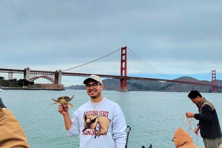 Crabbing Under The Golden Gate Bridge