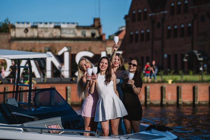 Private Electric Boat Cruise in Gdańsk Old Town with Skipper
