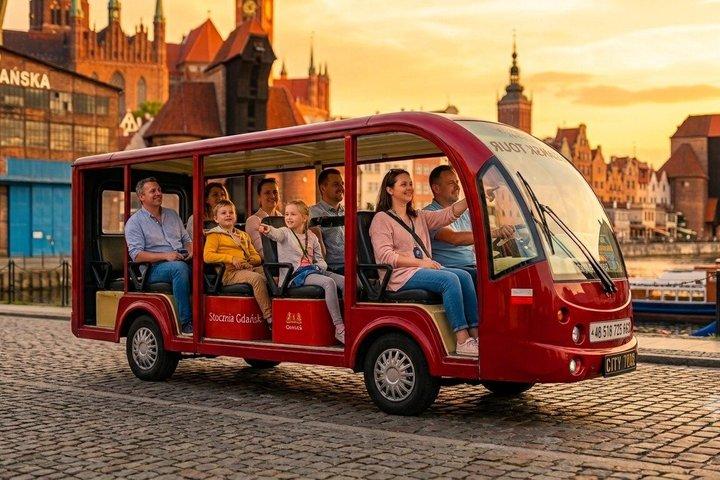 GDANSK City Tour en carrito de golf Guía en vivo y visitas turísticas 60 min