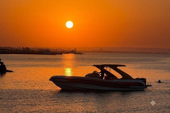 Motoscafo per Dolphin House, Sandbank Snorkeling Hurghada