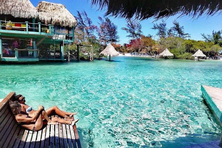 Roatan Französisch Key Little Private Islands Tagespakete und Touren