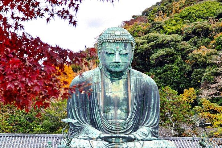 Kamakura Samurai Legender Shrines og den store Buddha